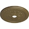 Ekena Millwork Palmetto Ceiling Medallion (Canopies up to 3 5/8"), 23 5/8"OD x 3 5/8"ID x 1 5/8"P, Mississippi Mud CM23PMMMF - alternate 2